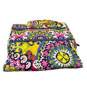 Vera Bradley Rio Hanging Travel Organizer Toiletry Bag Clear Pockets